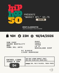 MARKET MTL 93–75 : Drop Clandestin à Paris 14e