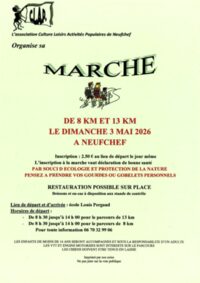 La grande marche de Neufchef à Neufchef