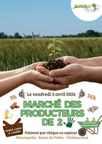 Marché des producteurs 2 demain à Châteauroux