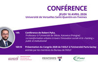 Conférence de Robert Pyka, professeur à l'Université de Silésie, Katowice (Polog à Guyancourt