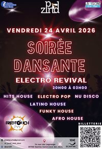 Soirée dansante Electro Revival à Sainte-Geneviève-des-Bois