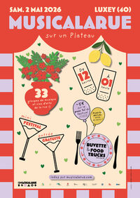 Musicalarue sur un Plateau à Luxey