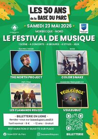 Les 50 ans de la base du parc - Le festival à Morbecque