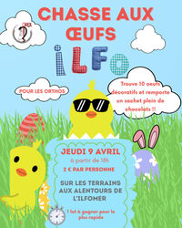 Chasse aux oeufs à l'ILFOMER ! à Limoges