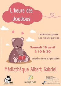 L'heure des doudous à Bar-sur-Aube