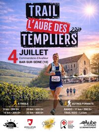 Trail L'Aube des Templiers à Bar-sur-Seine