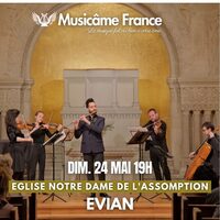 Concert à Evian : Bach, Vivaldi, Mozart, Caccini, Cantemir, Saint-Saëns à Évian-les-Bains