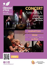 Concert Amartia à Villeneuve-d'Ascq