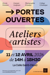 Portes ouvertes : Ateliers d'artistes à La Celle-Saint-Cloud