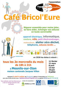 Le café bricol'Eure à Mesnils-sur-Iton