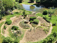 Visite du jardin Mandala à Aisy-sur-Armançon
