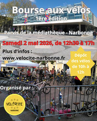 Bourse aux vélos à Narbonne