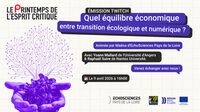 Quel équilibre économique entre transition écologique et transition numérique ? à Angers
