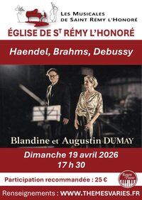 Concert violon piano à Saint-Rémy-l'Honoré