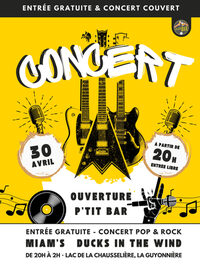 Concerts d'ouverture du P'tit Bar Associatif à La Guyonnière
