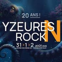 Festival Yzeures'n'Rock - Pass 2 jours Samedi/Dimanche à Yzeures-sur-Creuse