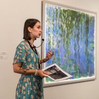 Laissez-vous guider ! Carte blanche à Daniel Buren à Giverny