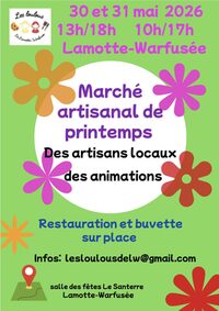 Marché de printemps à Lamotte-Warfusée