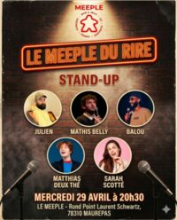Stand Up : Le Meeple du Rire à Maurepas