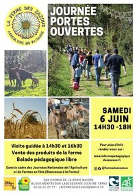 La Ferme des Zazous - Découvrez une ferme bio de A à Z ! à Montredon-Labessonnié