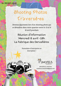 Shooting photo - Exposition "Traversé·es" à Nantes