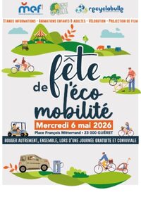 Fête de l'écomobilité à Guéret