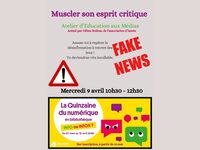 Quinzaine du Numérique : muscler son esprit critique à Sallebœuf