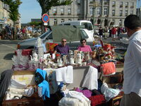 Brocante vide-greniers de la place Bonnyaud à Guéret