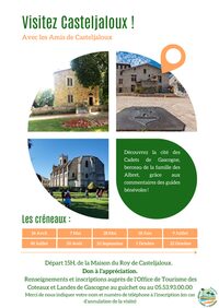 Visite commentée de la ville de Casteljaloux à Casteljaloux