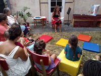 Les jeudis contés en plein air à Linxe