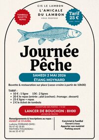 Journée Pêche de l'Amicale - Le Lambon à Aigondigné