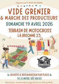 Vide-grenier et marché de producteurs à La Brionne