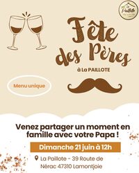 CAMPING X'TREM VILLAGE : Repas fête des pères à Lamontjoie