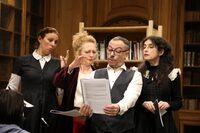 Atelier de lecture et de mise en espace "Va jouer dehors" à Aubusson