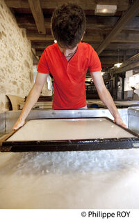 Le Moulin du Got : Visite d'un moulin à papier toujours en activité à Saint-Léonard-de-Noblat