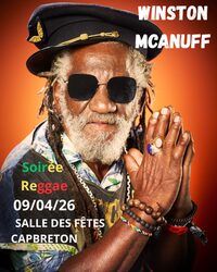 Reporté au 13 novembre 2026  - Winston McAnuff en concert à Capbreton à Capbreton