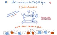 Atelier couture : création de coussins à Mauléon-Licharre