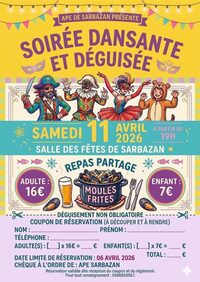 Soirée dansante et déguisée à Sarbazan