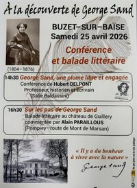A la découverte de George Sand. à Buzet-sur-Baïse