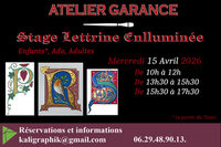 Stage letterine enlluminée à Bergerac