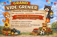 Grand vide-grenier à Gabarret