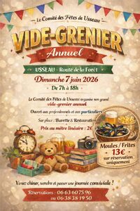 Vide-grenier annuel – Usseau à Mauzé-sur-le-Mignon