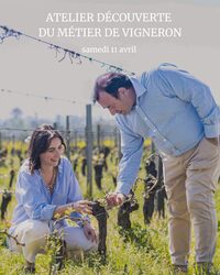Atelier : découverte du métier de vigneron au Château Haut Chaigneau à Néac
