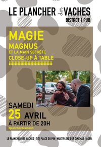 Magie Close-up à table à Agen