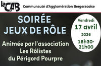 Soirée jeux de rôle à Bergerac