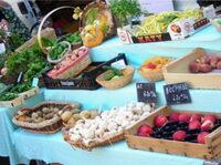 Marché traditionnel à Peyrehorade