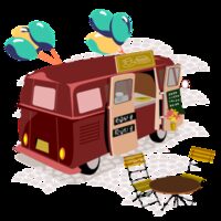 Food truck Party 4, vide-grenier à Thiviers