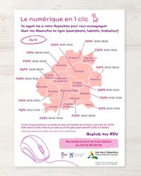 Permanence numérique à Saint-Léon-sur-l'Isle