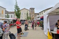 Marché traditionnel et fermier en musique à Saint-Sever