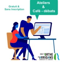 Café - Débats : Comment adapter votre usage numérique ? - ATELIERS NUMERIQUES à Port-de-Lanne